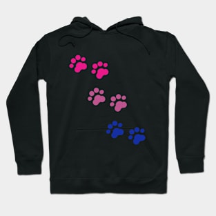 Bi Pride Cat Paws Hoodie